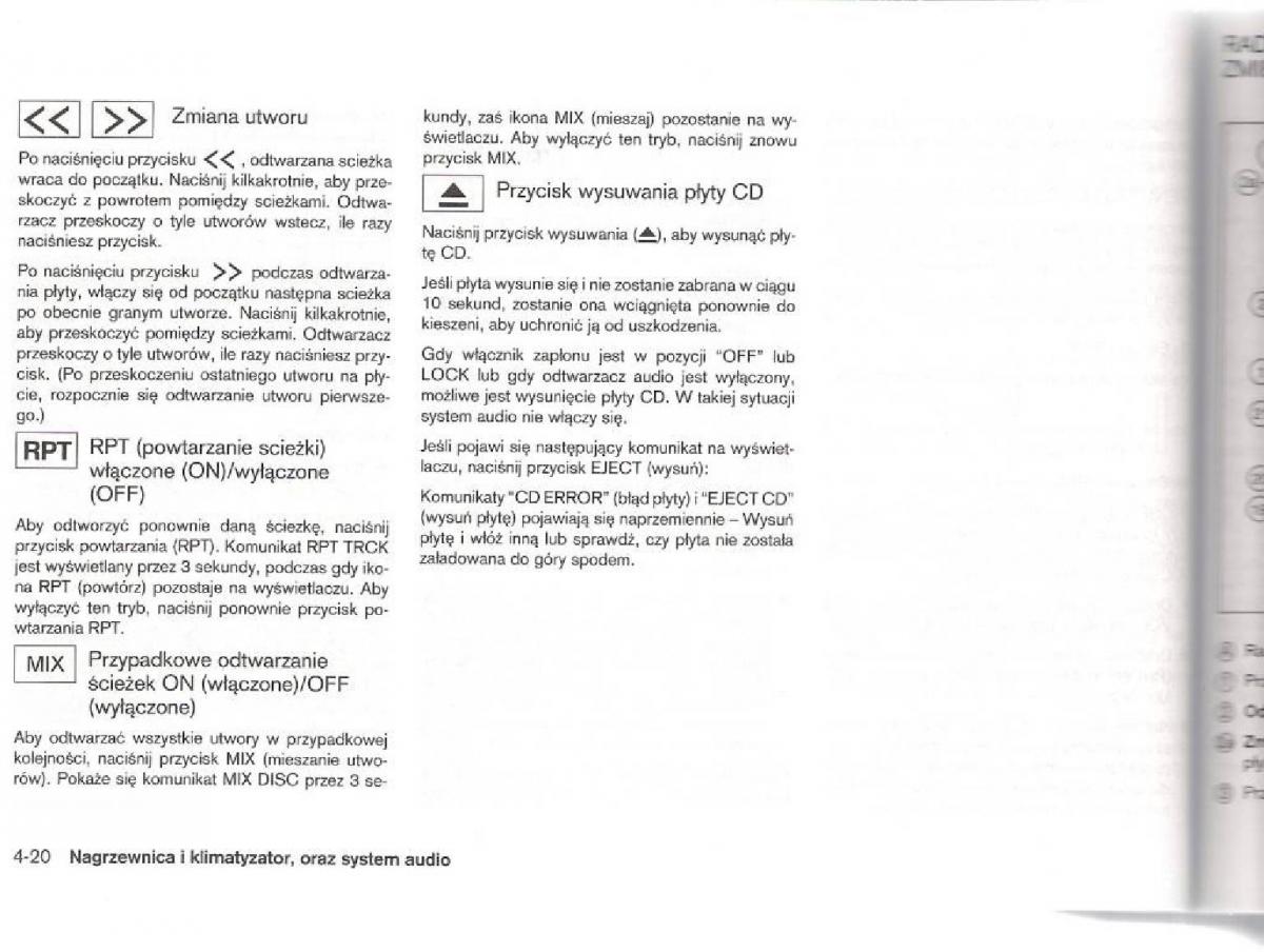 Nissan Micra III K12 instrukcja obslugi / page 106