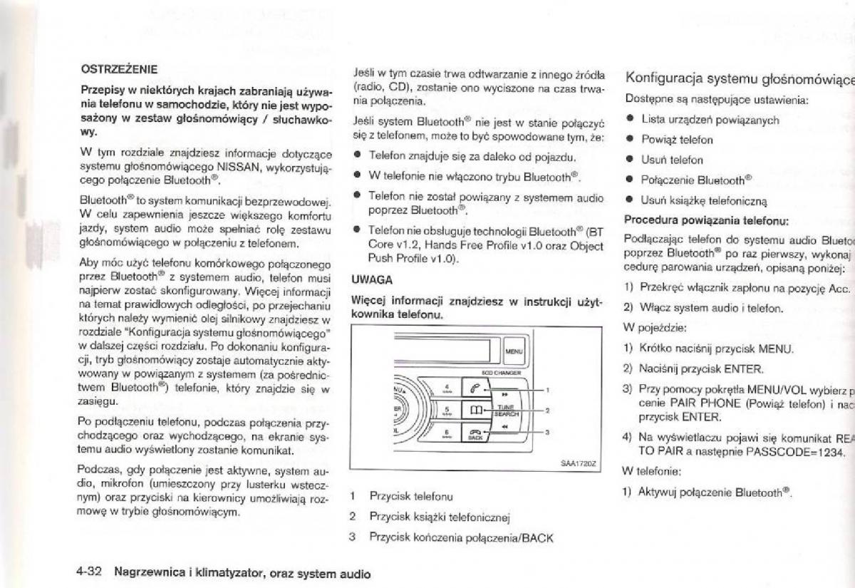 Nissan Micra III K12 instrukcja obslugi / page 118