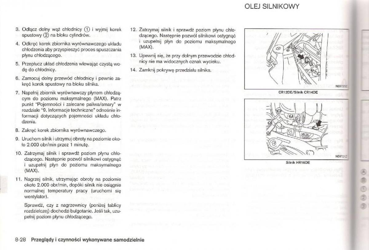 Nissan Micra III K12 instrukcja obslugi / page 201