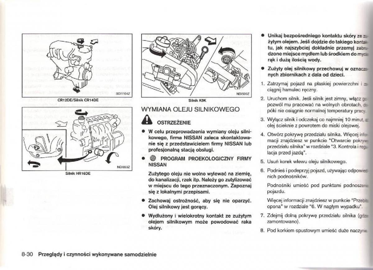 Nissan Micra III K12 instrukcja obslugi / page 203