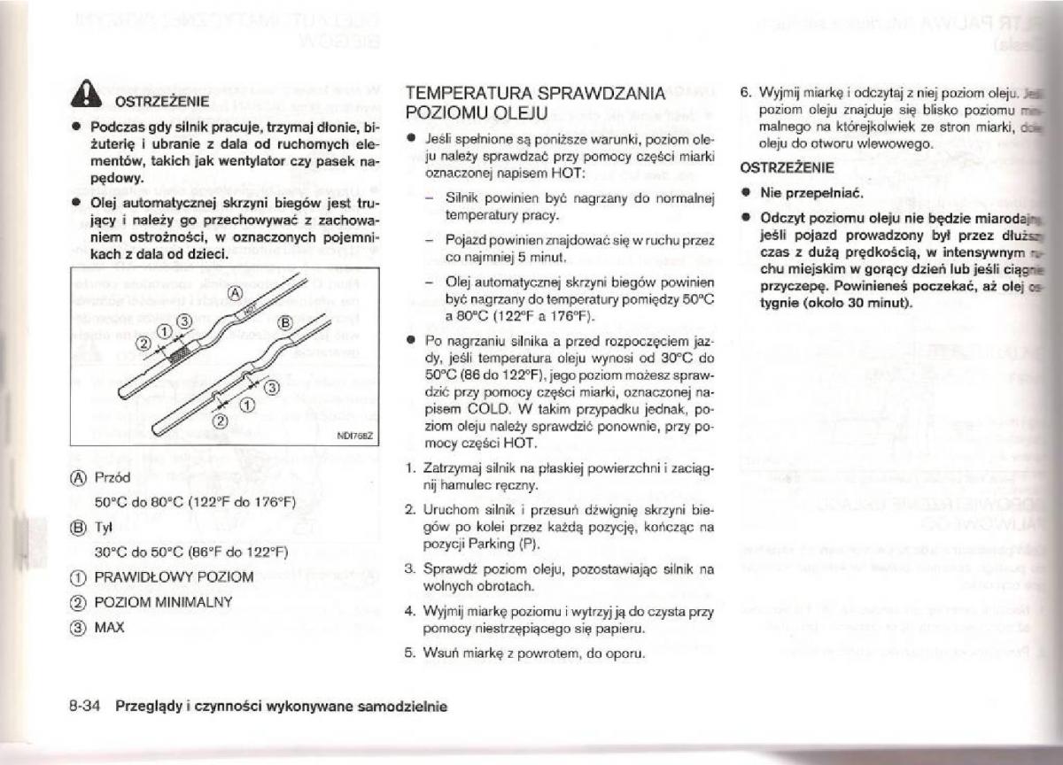 Nissan Micra III K12 instrukcja obslugi / page 207