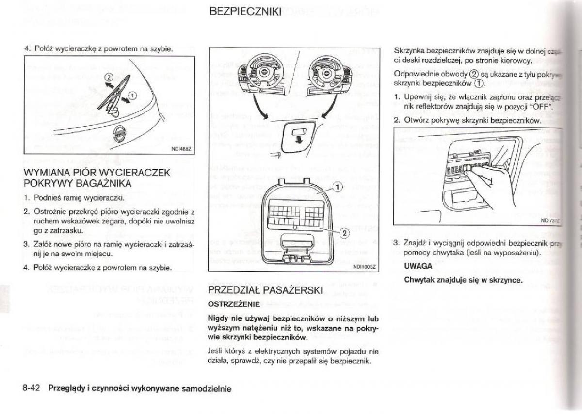 Nissan Micra III K12 instrukcja obslugi / page 215