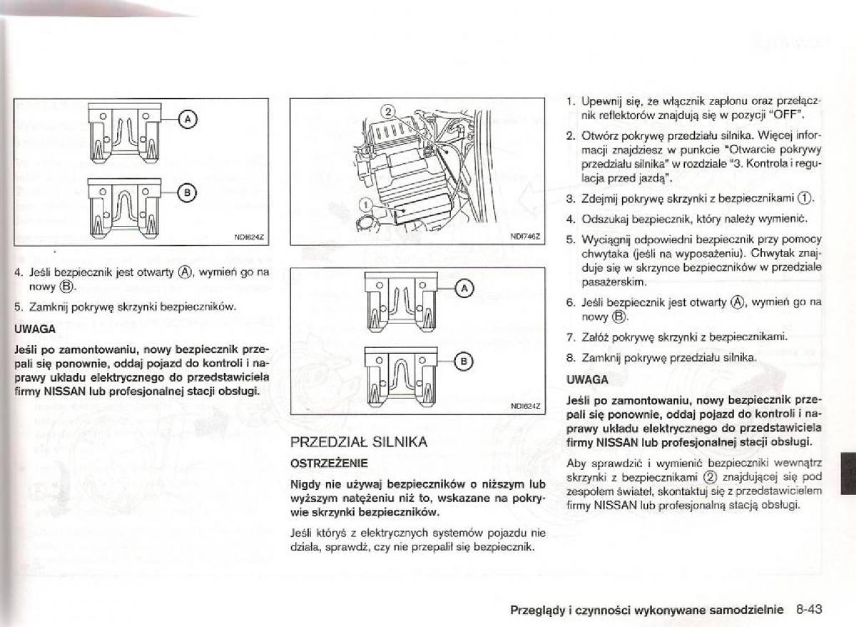 Nissan Micra III K12 instrukcja obslugi / page 216