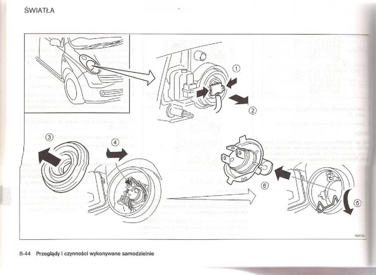 Nissan Micra III K12 instrukcja obslugi / page 217