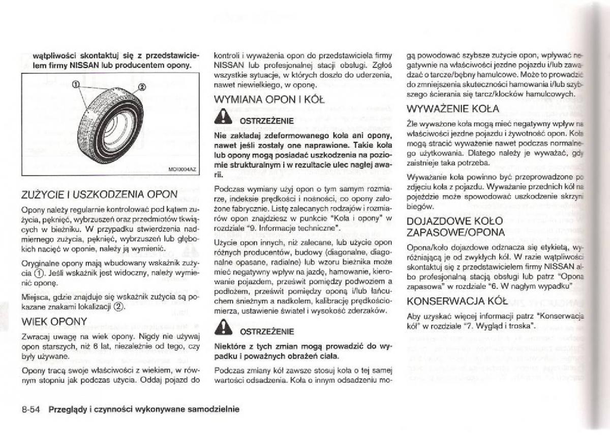 Nissan Micra III K12 instrukcja obslugi / page 227