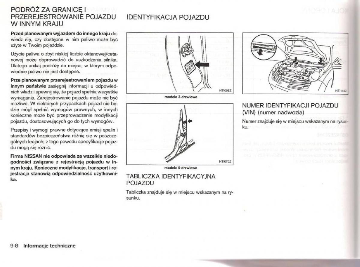 manual  Nissan Micra III K12 instrukcja / page 235