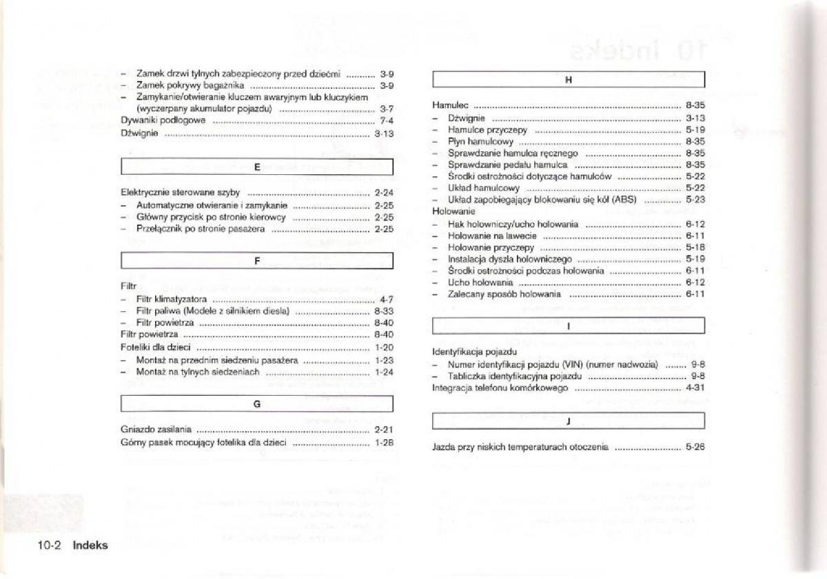 Nissan Micra III K12 instrukcja obslugi / page 239