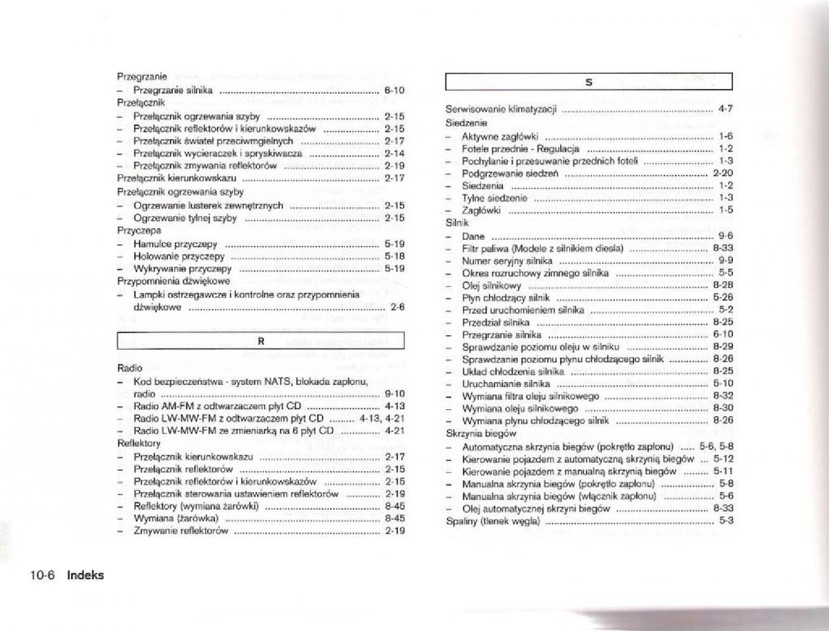 Nissan Micra III K12 instrukcja obslugi / page 243