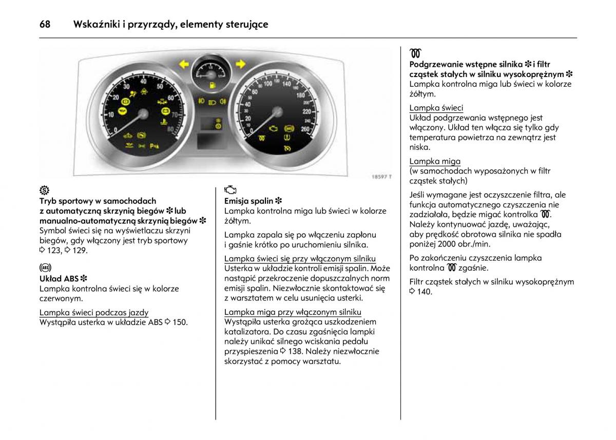 Opel Astra IV J instrukcja obslugi / page 72