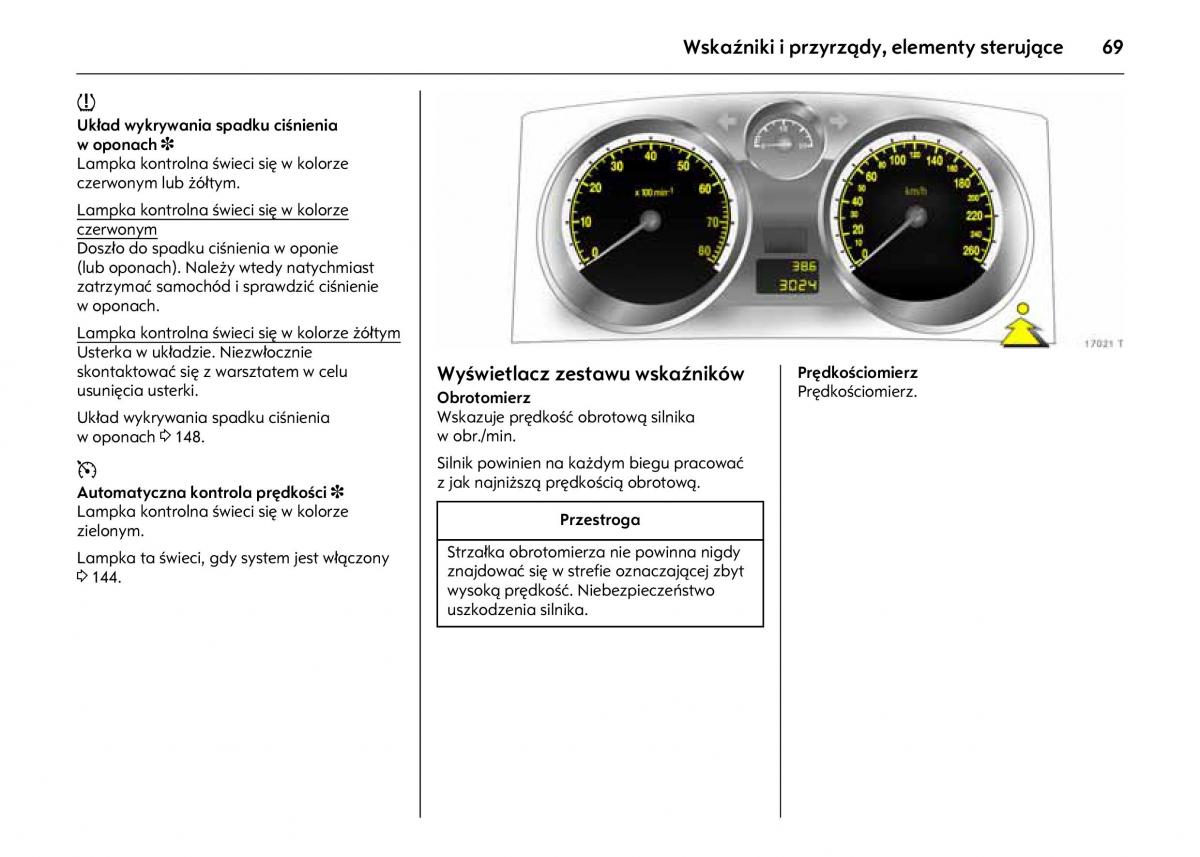 Opel Astra IV J instrukcja obslugi / page 73