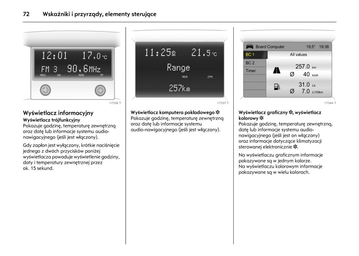 Opel Astra IV J instrukcja obslugi / page 76