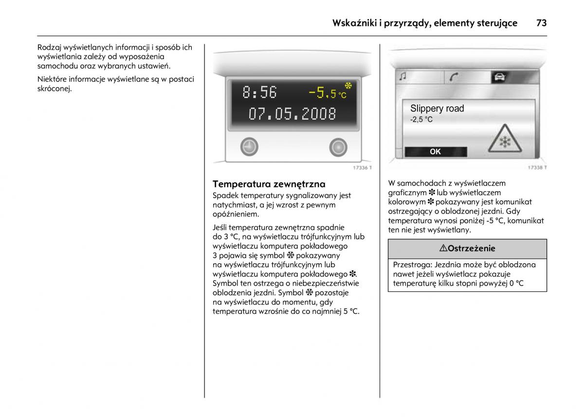 Opel Astra IV J instrukcja obslugi / page 77