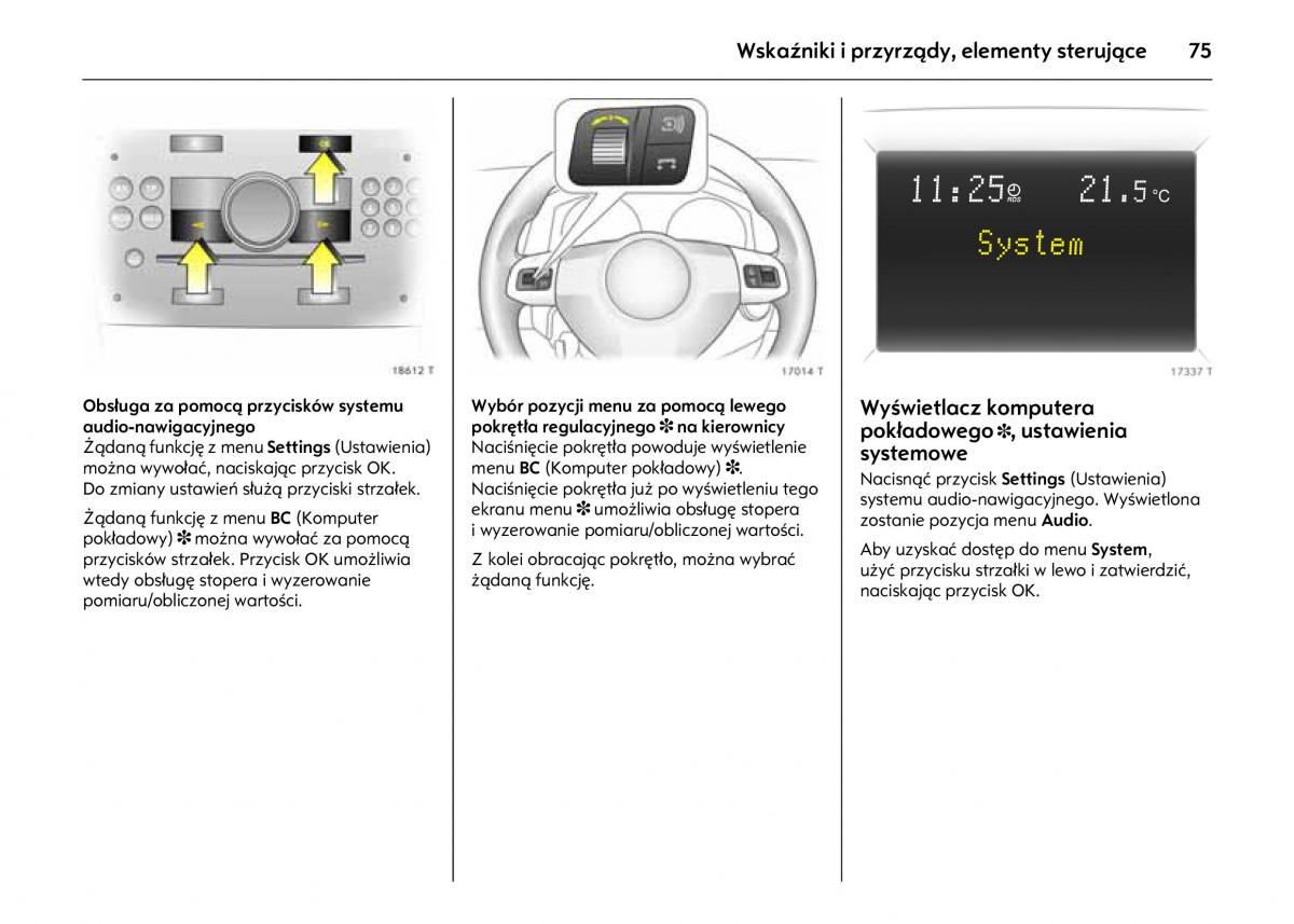 Opel Astra IV J instrukcja obslugi / page 79