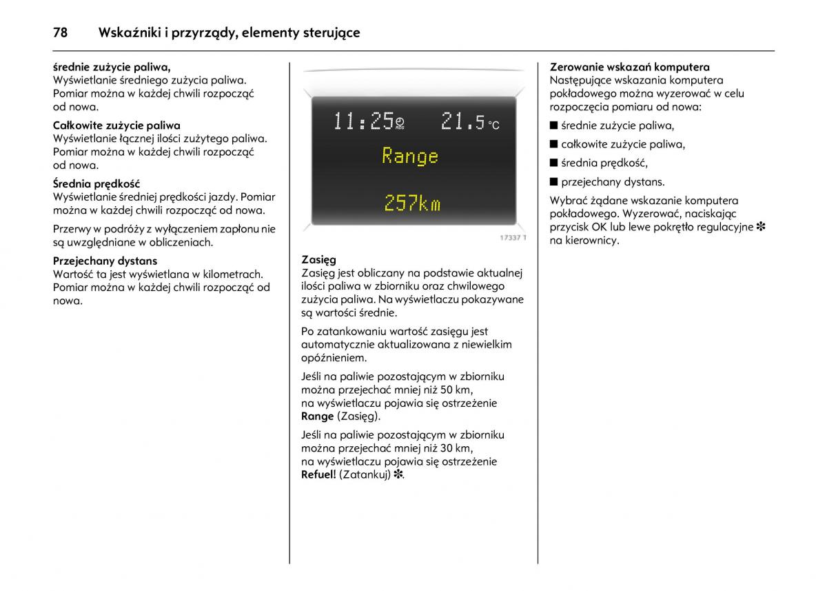 Opel Astra IV J instrukcja obslugi / page 82