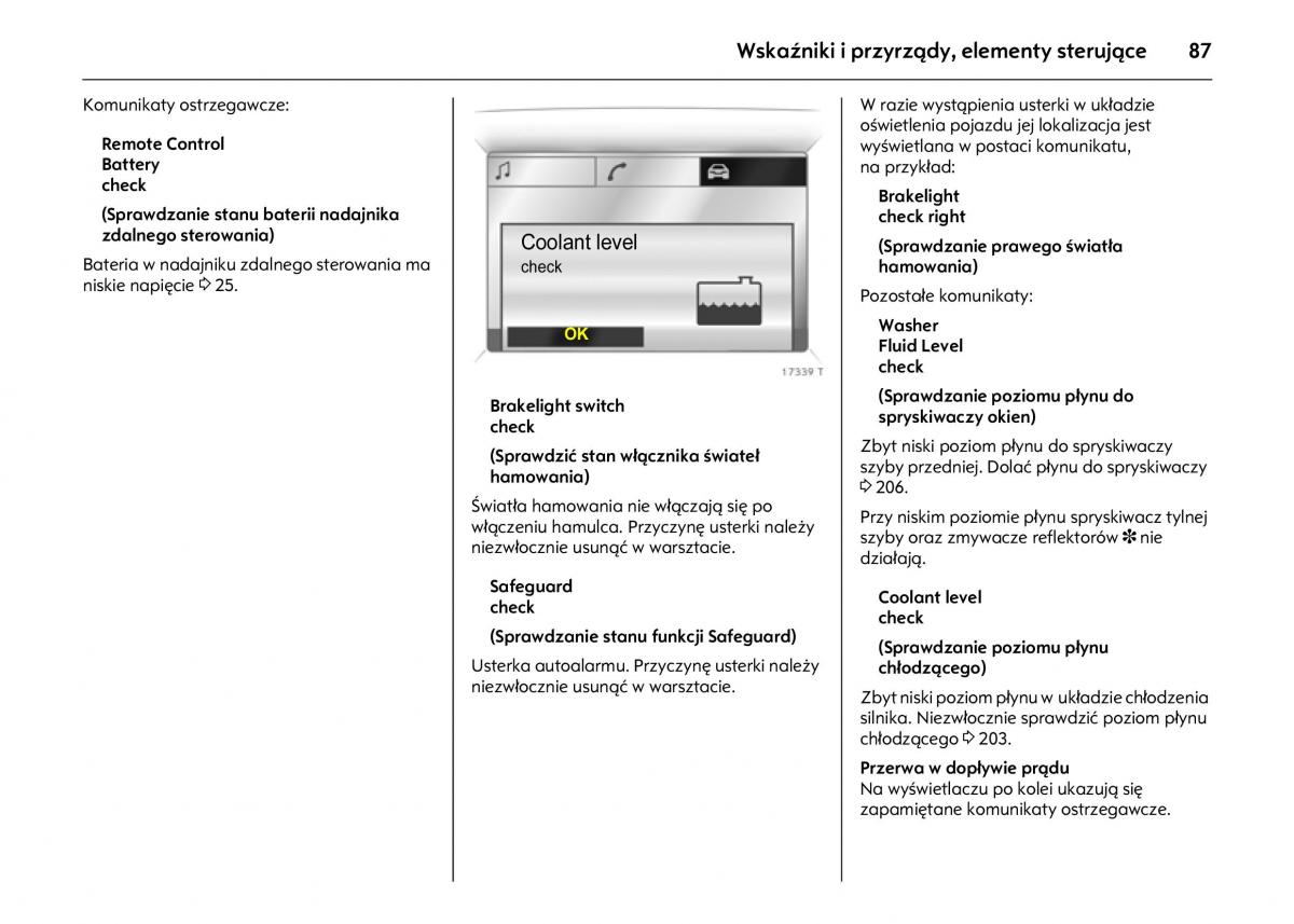 Opel Astra IV J instrukcja obslugi / page 91