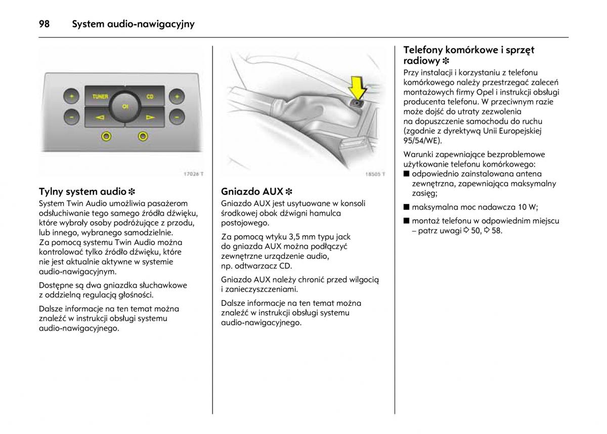 Opel Astra IV J instrukcja obslugi / page 102