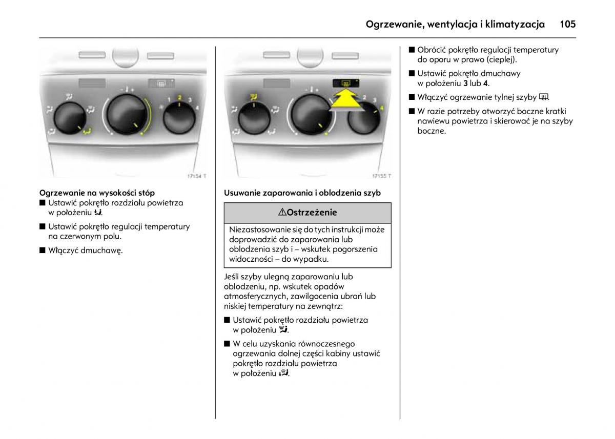 Opel Astra IV J instrukcja obslugi / page 109