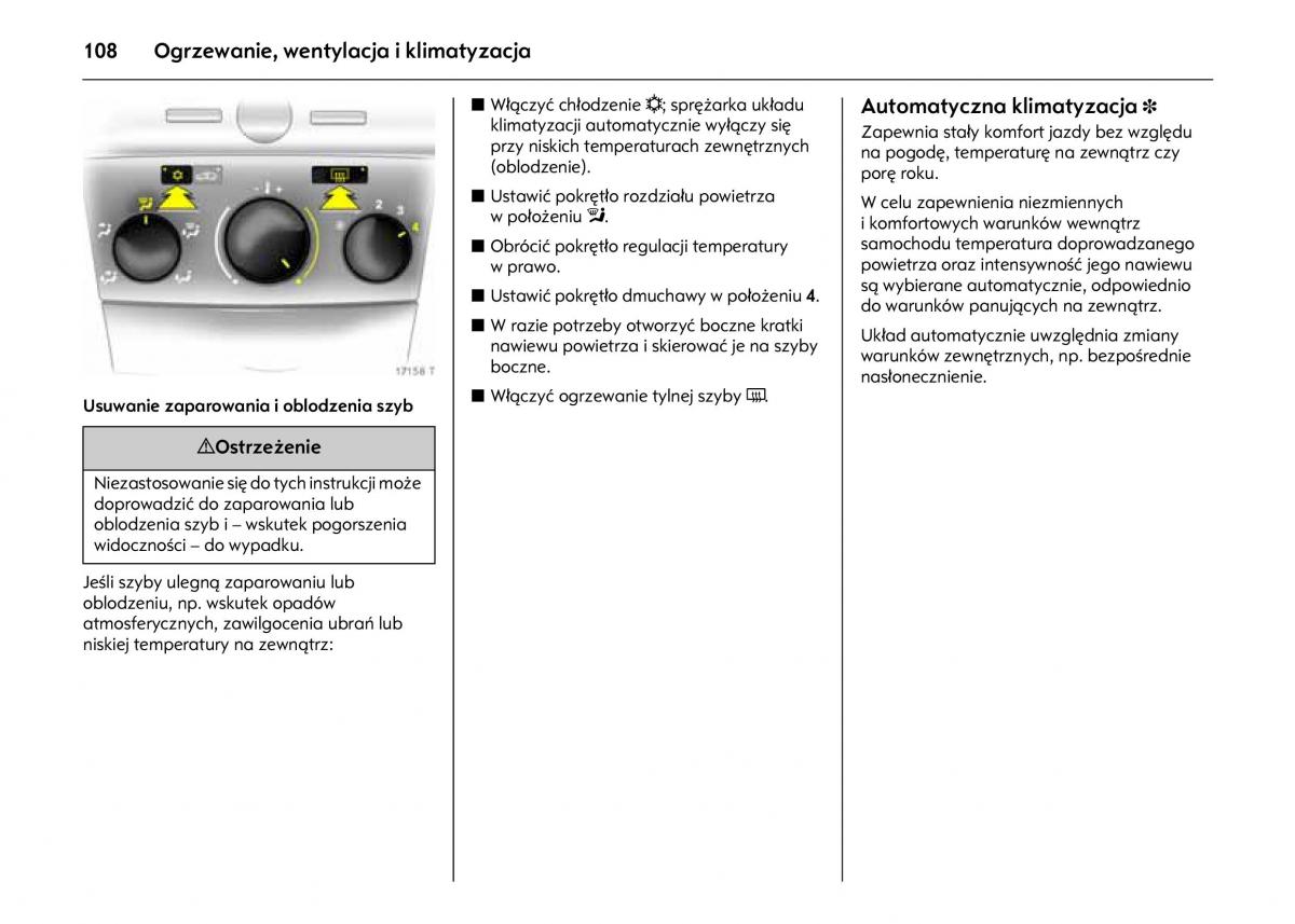 Opel Astra IV J instrukcja obslugi / page 112