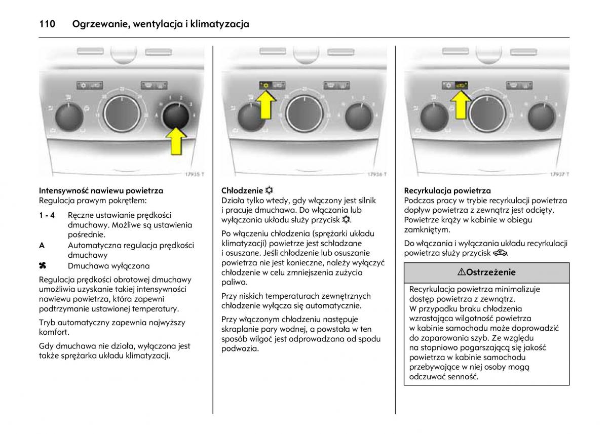 Opel Astra IV J instrukcja obslugi / page 114