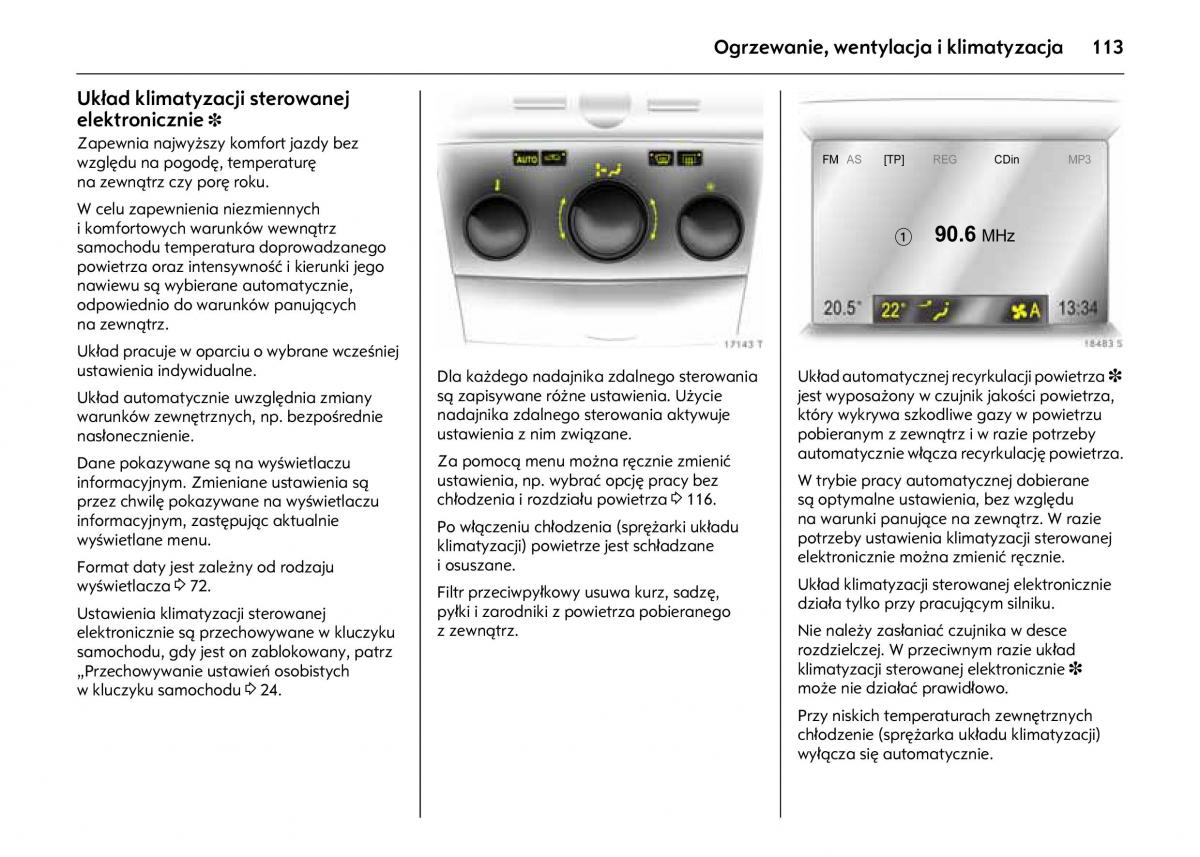 Opel Astra IV J instrukcja obslugi / page 117