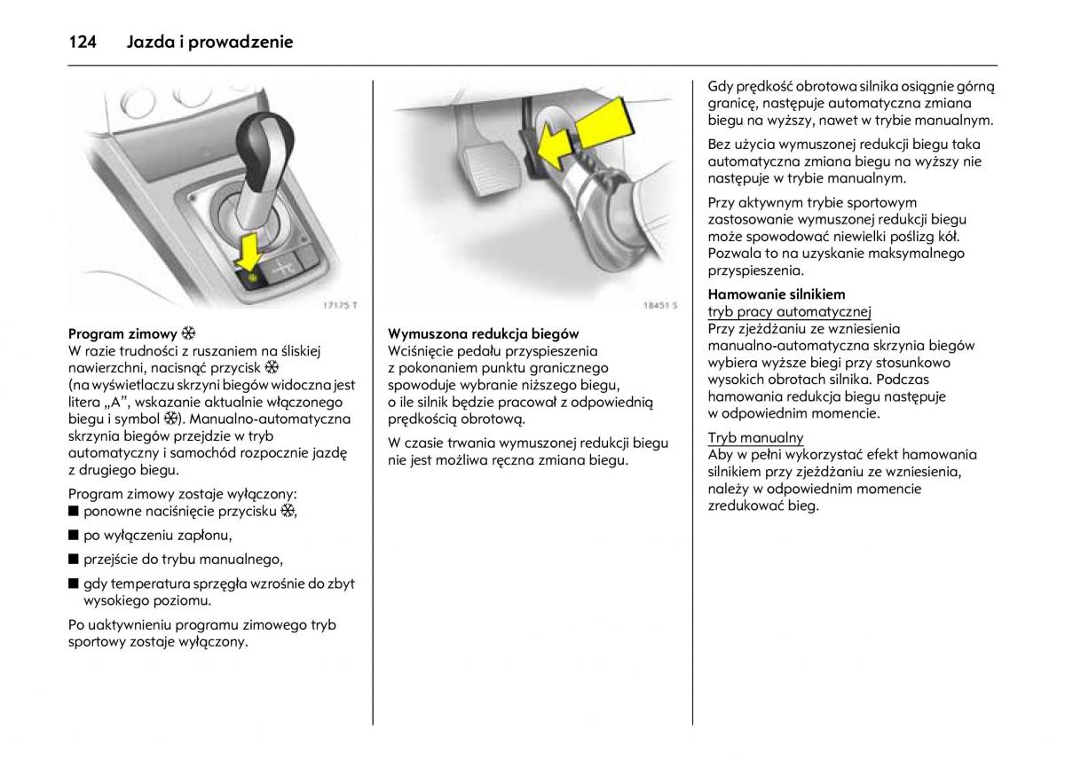 Opel Astra IV J instrukcja obslugi / page 128