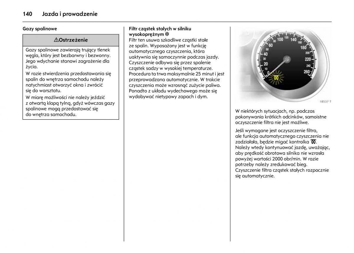 Opel Astra IV J instrukcja obslugi / page 144