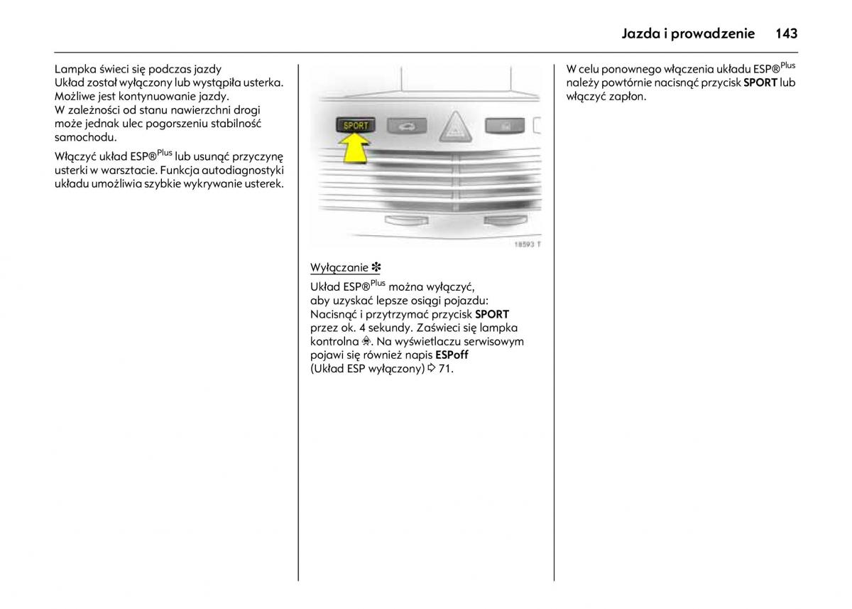 Opel Astra IV J instrukcja obslugi / page 147