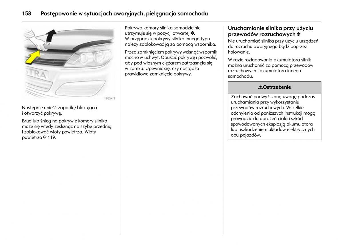 Opel Astra IV J instrukcja obslugi / page 162