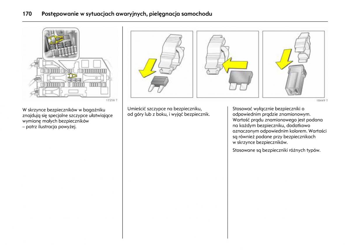 Opel Astra IV J instrukcja obslugi / page 174