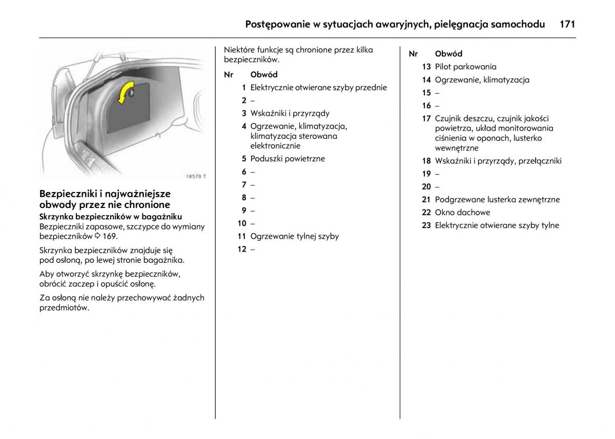 Opel Astra IV J instrukcja obslugi / page 175