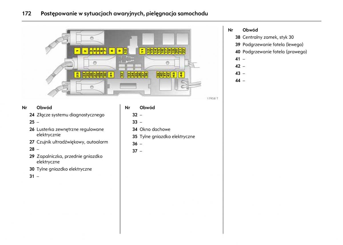 Opel Astra IV J instrukcja obslugi / page 176