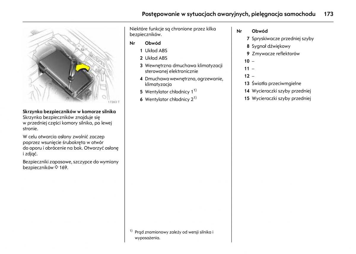 Opel Astra IV J instrukcja obslugi / page 177