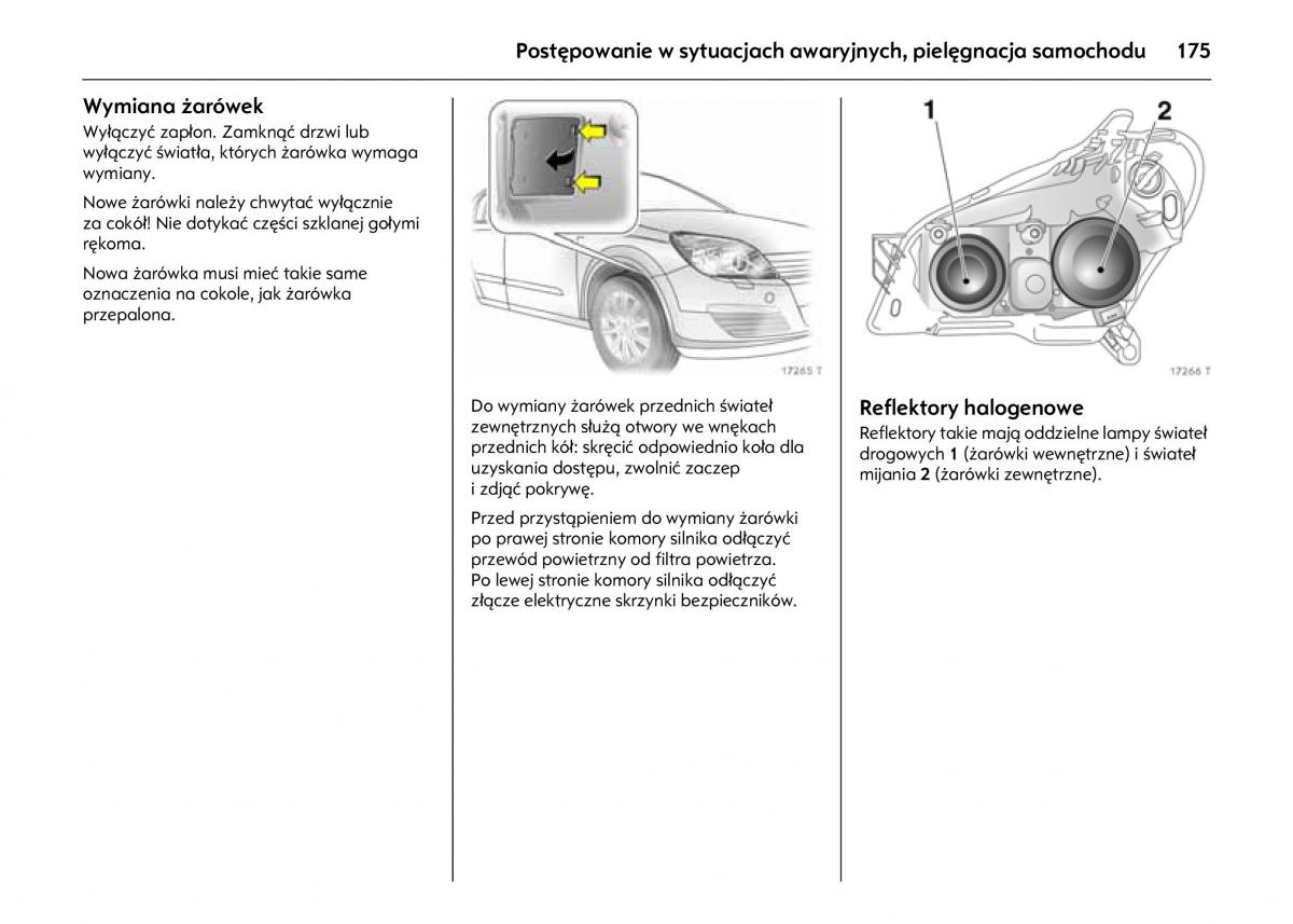 Opel Astra IV J instrukcja obslugi / page 179