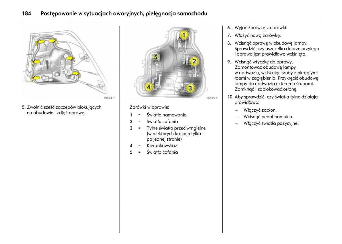 Opel Astra IV J instrukcja obslugi / page 188