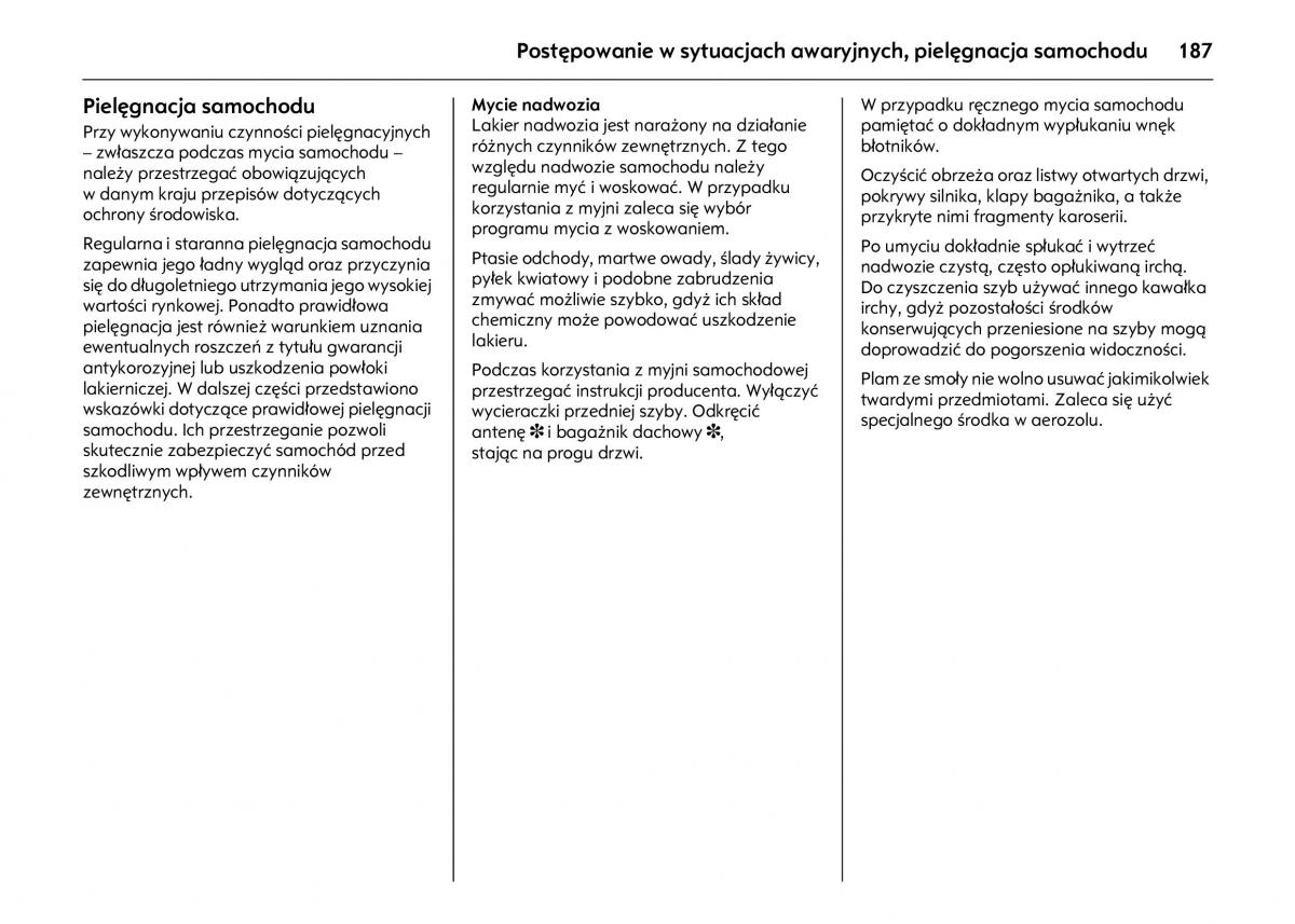 Opel Astra IV J instrukcja obslugi / page 191