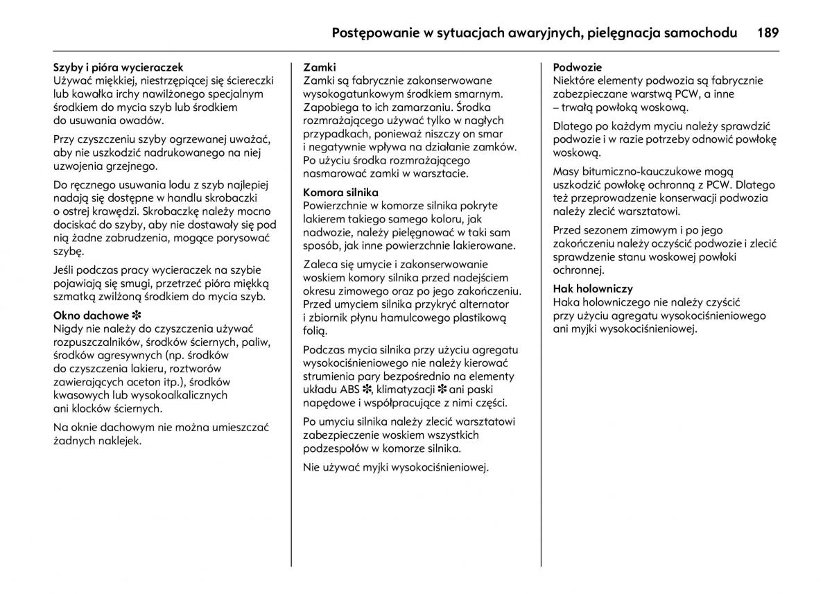 Opel Astra IV J instrukcja obslugi / page 193