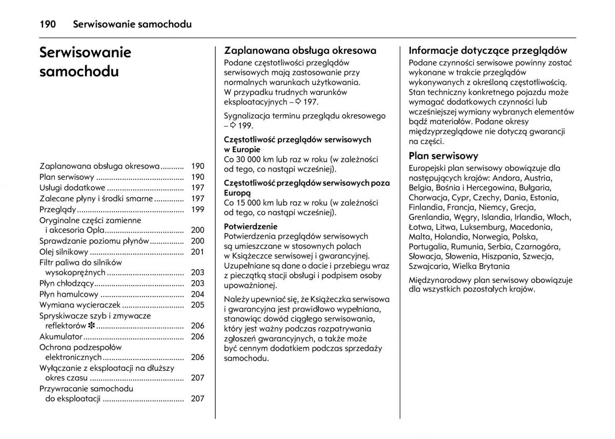 Opel Astra IV J instrukcja obslugi / page 194