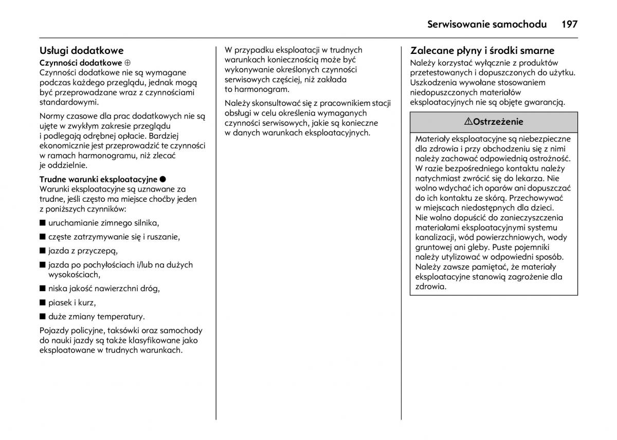 Opel Astra IV J instrukcja obslugi / page 201