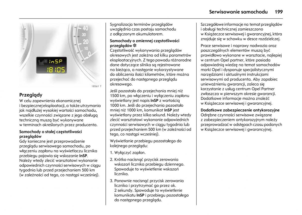 Opel Astra IV J instrukcja obslugi / page 203