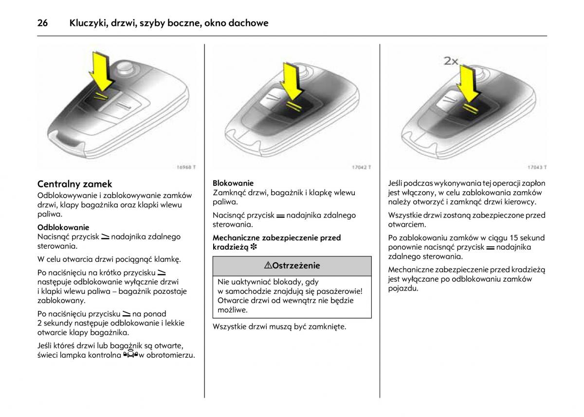 Opel Astra IV J instrukcja obslugi / page 30