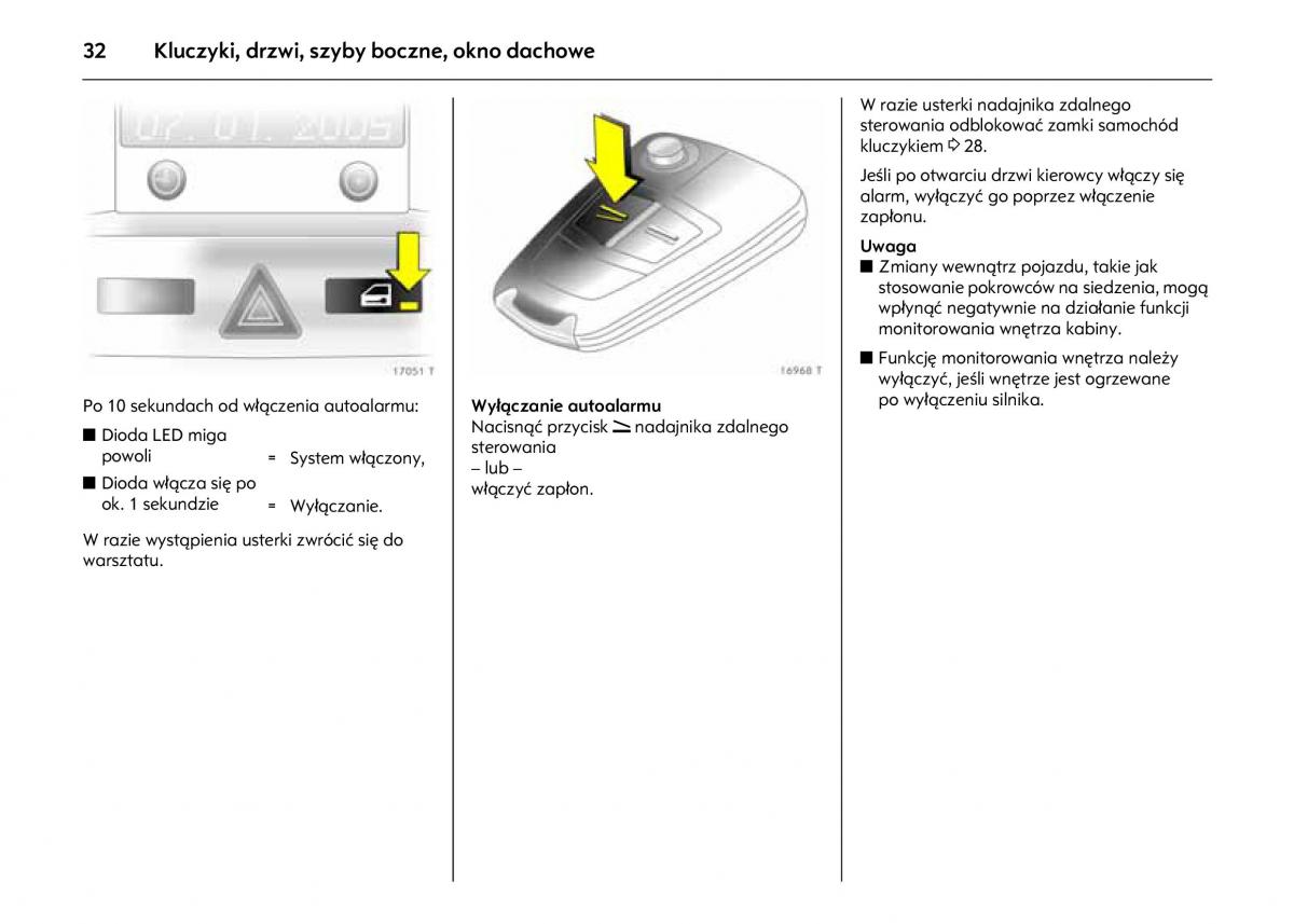 Opel Astra IV J instrukcja obslugi / page 36