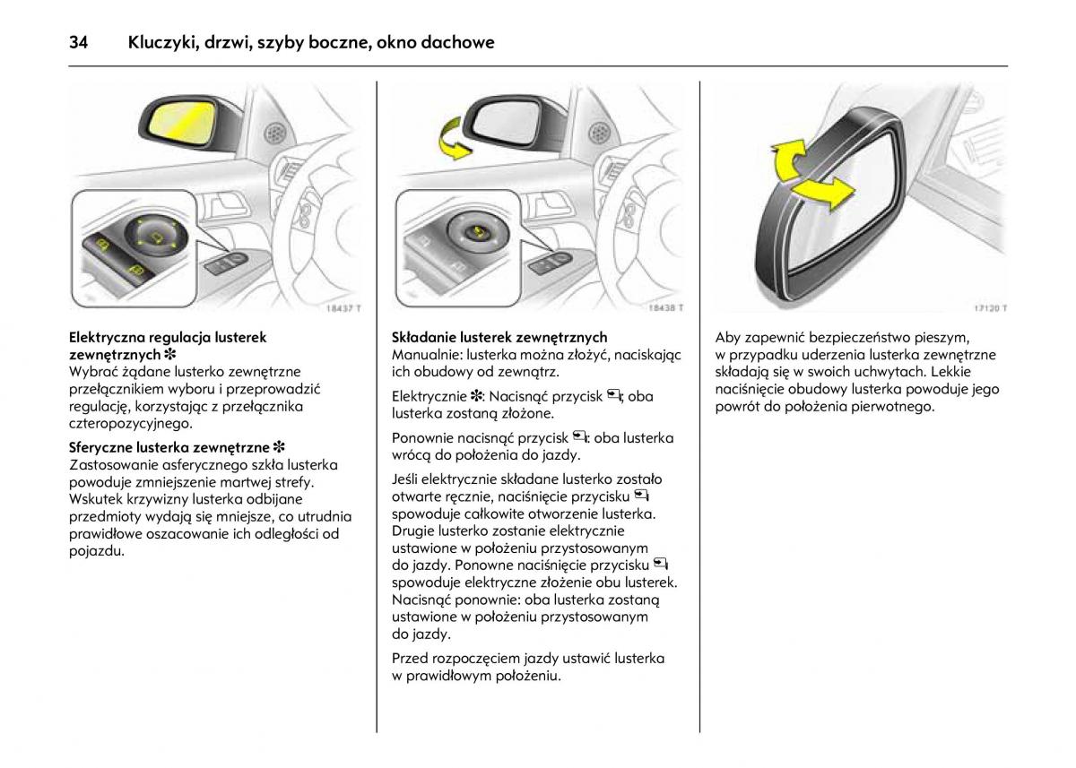 Opel Astra IV J instrukcja obslugi / page 38