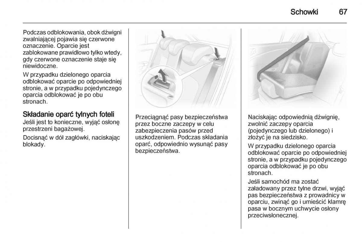 Opel Corsa D instrukcja obslugi / page 69