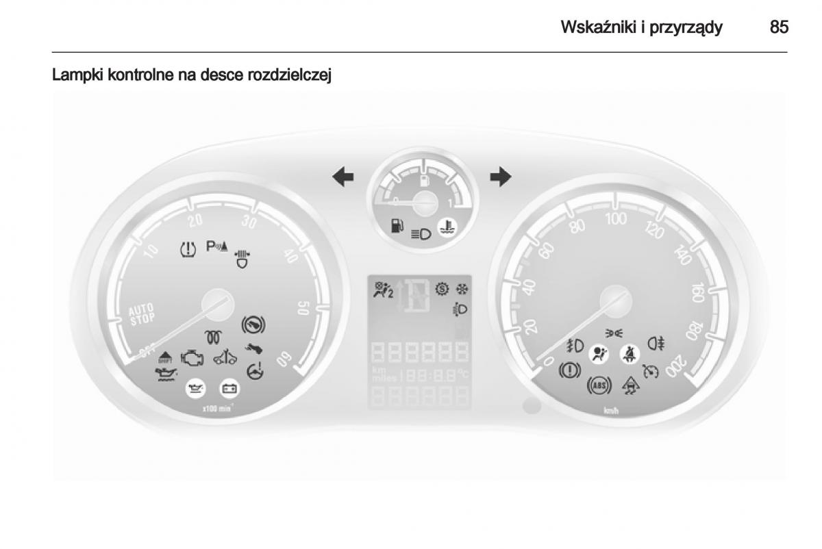 Opel Corsa D instrukcja obslugi / page 87