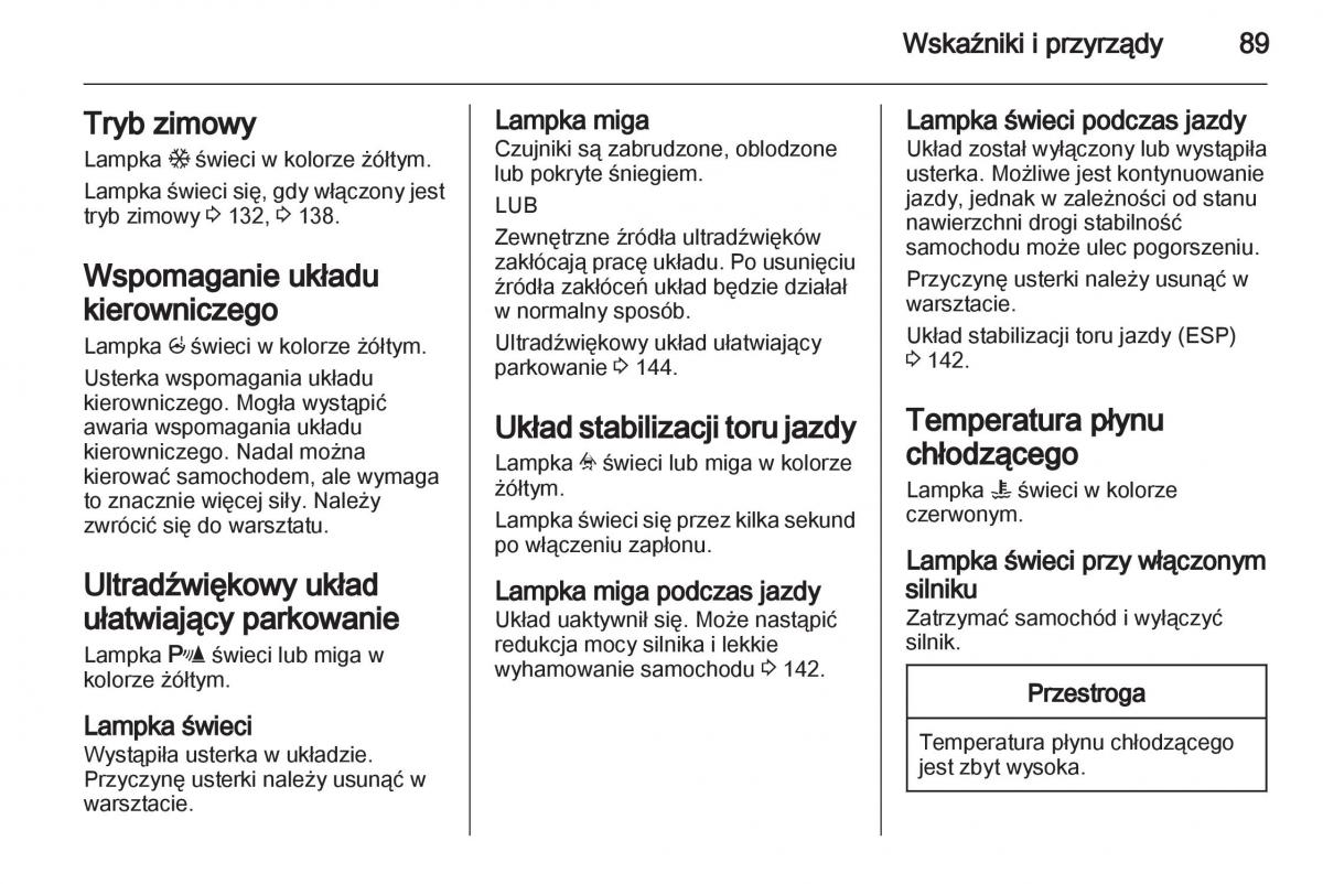 Opel Corsa D instrukcja obslugi / page 91