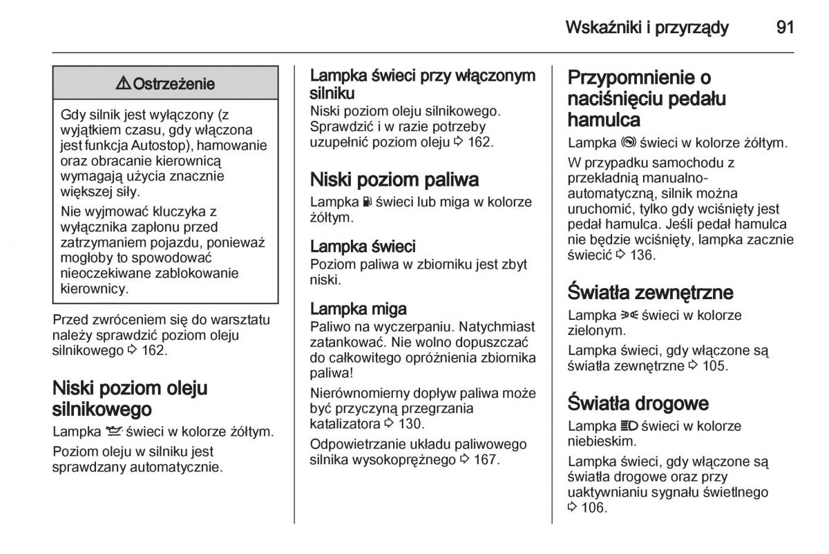 Opel Corsa D instrukcja obslugi / page 93