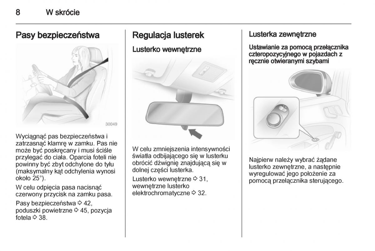 Opel Corsa D instrukcja obslugi / page 10