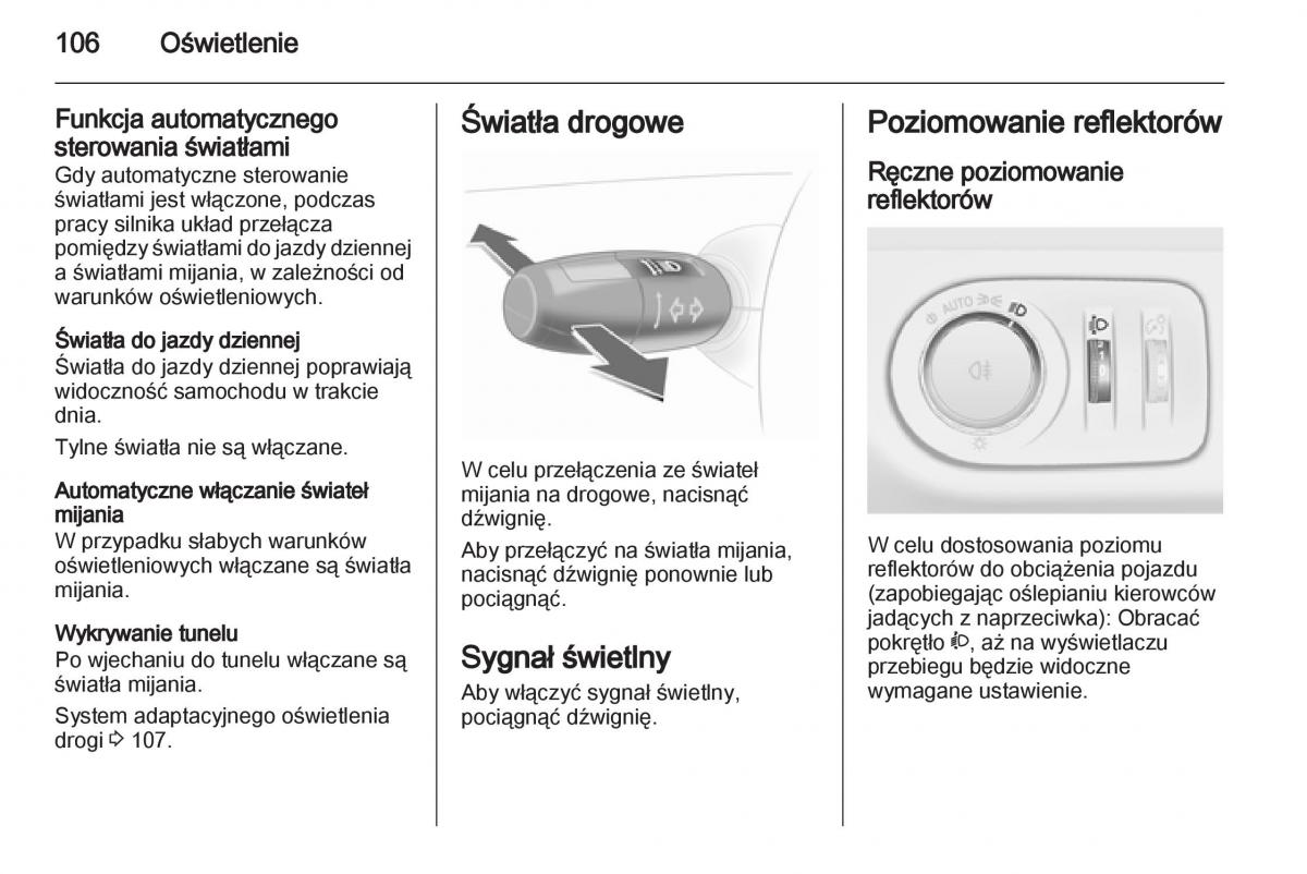 Opel Corsa D instrukcja obslugi / page 108