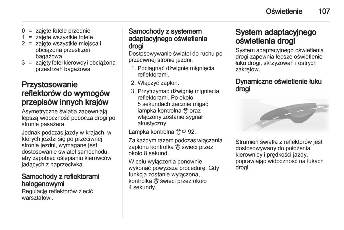 Opel Corsa D instrukcja obslugi / page 109