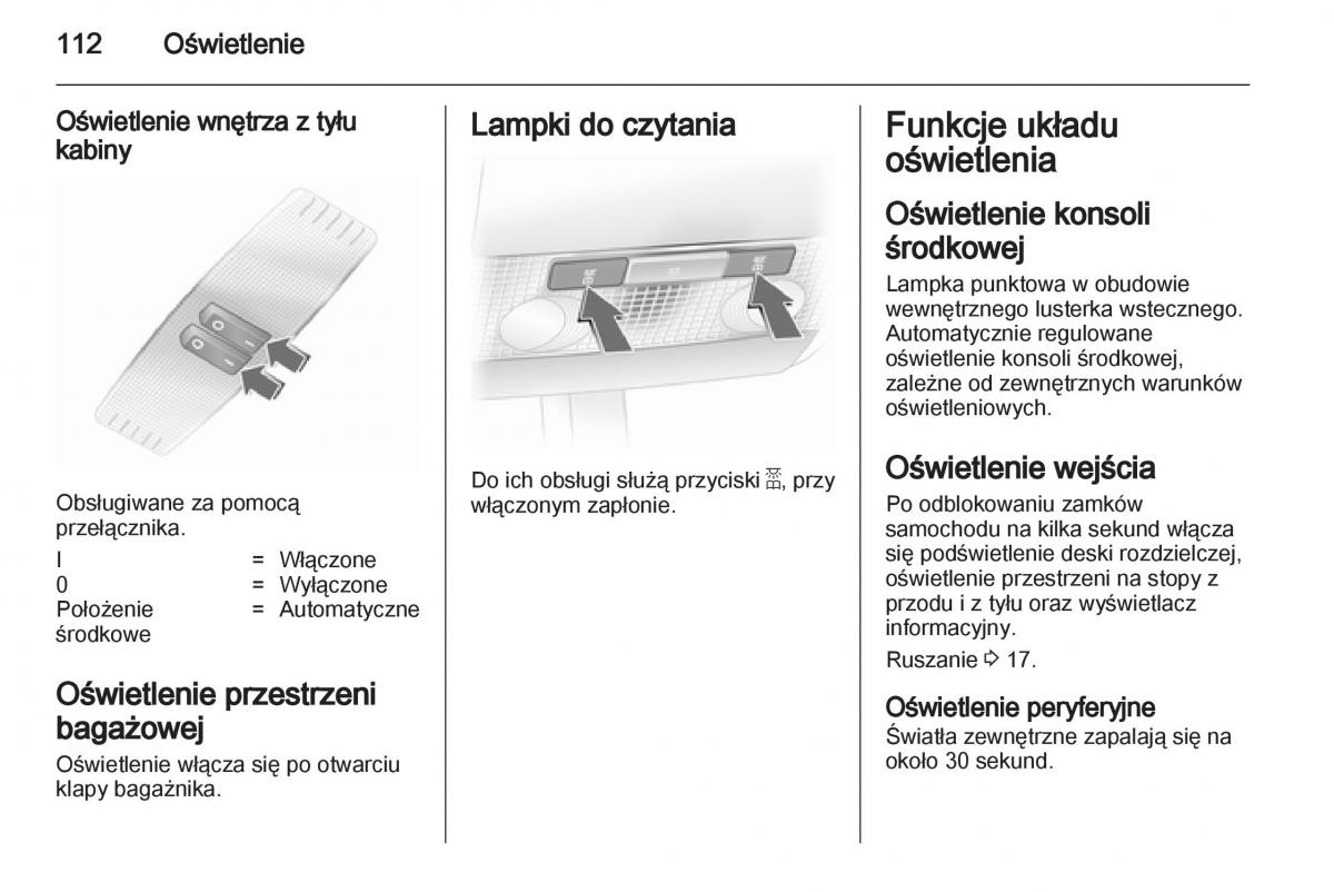 Opel Corsa D instrukcja obslugi / page 114